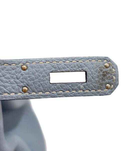HERMES（エルメス）HERMES (エルメス) バーキン35/Birkin35/トゴ/マットシルバー金具/ブルーグラシエ/X刻印 ブルーグラシエの古着・服飾アイテム
