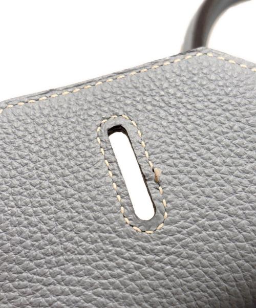 HERMES（エルメス）HERMES (エルメス) バーキン35/Birkin35/トゴ/マットシルバー金具/ブルーグラシエ/X刻印 ブルーグラシエの古着・服飾アイテム
