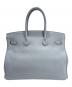 HERMES (エルメス) バーキン35/Birkin35/トゴ/マットシルバー金具/ブルーグラシエ/X刻印 ブルーグラシエ：1600000円