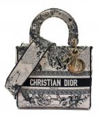 Christian Diorクリスチャン ディオール）の古着「Lady D-Lite バッグ トワル ドゥ ジュイ/Lady D-Lite Bag Toile de Jouy/ミディアム」