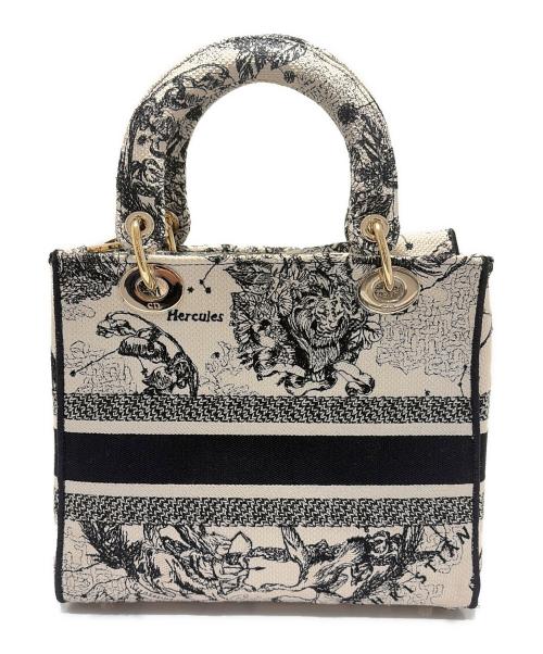 Christian Dior（クリスチャン ディオール）Christian Dior (クリスチャン ディオール) Lady D-Lite バッグ トワル ドゥ ジュイ/Lady D-Lite Bag Toile de Jouy/ミディアムの古着・服飾アイテム