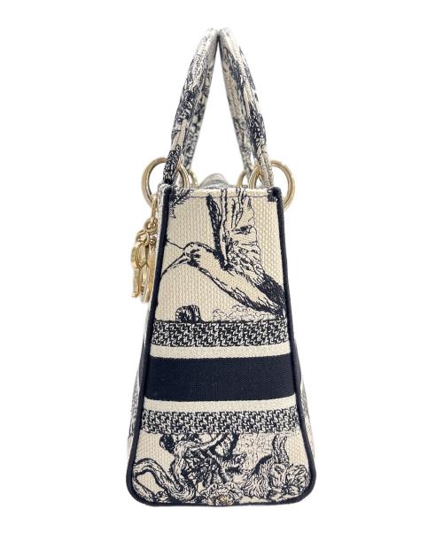 Christian Dior（クリスチャン ディオール）Christian Dior (クリスチャン ディオール) Lady D-Lite バッグ トワル ドゥ ジュイ/Lady D-Lite Bag Toile de Jouy/ミディアムの古着・服飾アイテム