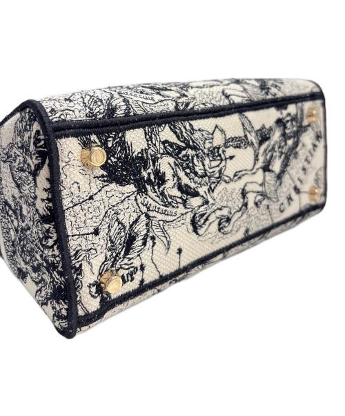 Christian Dior（クリスチャン ディオール）Christian Dior (クリスチャン ディオール) Lady D-Lite バッグ トワル ドゥ ジュイ/Lady D-Lite Bag Toile de Jouy/ミディアムの古着・服飾アイテム