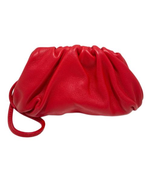 BOTTEGA VENETA（ボッテガベネタ）BOTTEGA VENETA (ボッテガベネタ) ミニザポーチ プラスター/コインケース レッドの古着・服飾アイテム