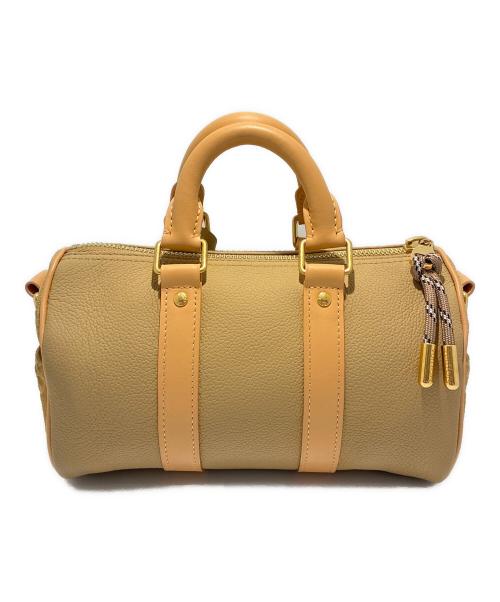 LOUIS VUITTON（ルイ ヴィトン）LOUIS VUITTON (ルイ ヴィトン) キーポル・バンドリエール 25/2wayボストンバッグ/ショルダーバッグ ベージュ サイズ:25の古着・服飾アイテム