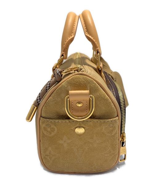 LOUIS VUITTON（ルイ ヴィトン）LOUIS VUITTON (ルイ ヴィトン) キーポル・バンドリエール 25/2wayボストンバッグ/ショルダーバッグ ベージュ サイズ:25の古着・服飾アイテム
