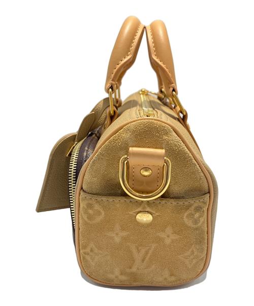 LOUIS VUITTON（ルイ ヴィトン）LOUIS VUITTON (ルイ ヴィトン) キーポル・バンドリエール 25/2wayボストンバッグ/ショルダーバッグ ベージュ サイズ:25の古着・服飾アイテム