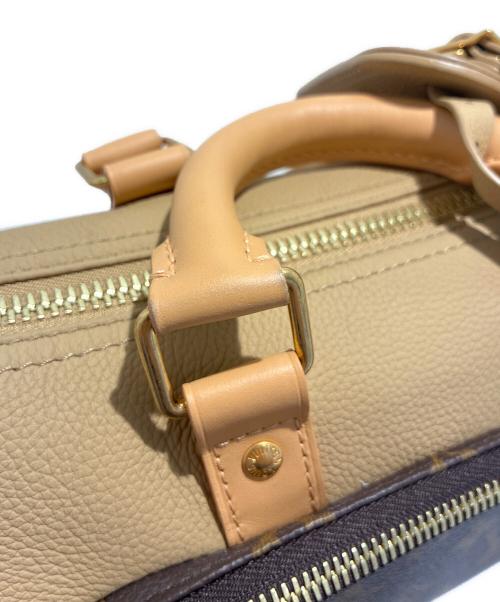 LOUIS VUITTON（ルイ ヴィトン）LOUIS VUITTON (ルイ ヴィトン) キーポル・バンドリエール 25/2wayボストンバッグ/ショルダーバッグ ベージュ サイズ:25の古着・服飾アイテム