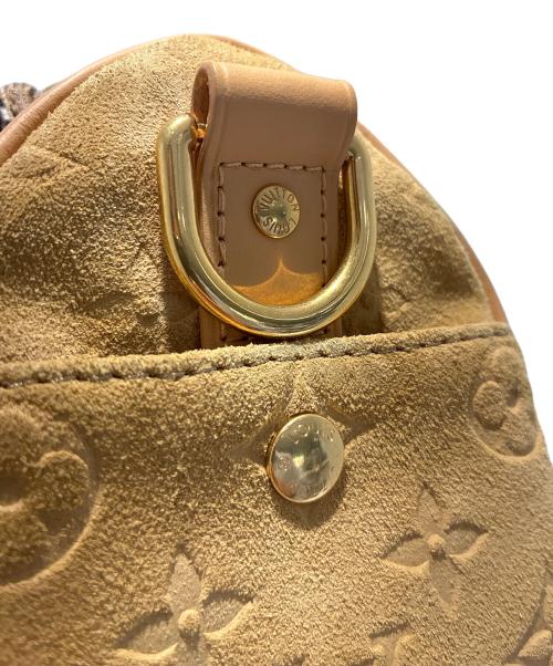 LOUIS VUITTON（ルイ ヴィトン）LOUIS VUITTON (ルイ ヴィトン) キーポル・バンドリエール 25/2wayボストンバッグ/ショルダーバッグ ベージュ サイズ:25の古着・服飾アイテム