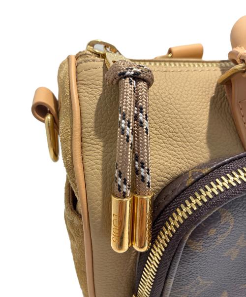 LOUIS VUITTON（ルイ ヴィトン）LOUIS VUITTON (ルイ ヴィトン) キーポル・バンドリエール 25/2wayボストンバッグ/ショルダーバッグ ベージュ サイズ:25の古着・服飾アイテム