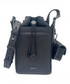 Diorディオール）の古着「Mini bucket bag/ミニバケットバッグ/2LECA594ULA H00N」｜ブラック