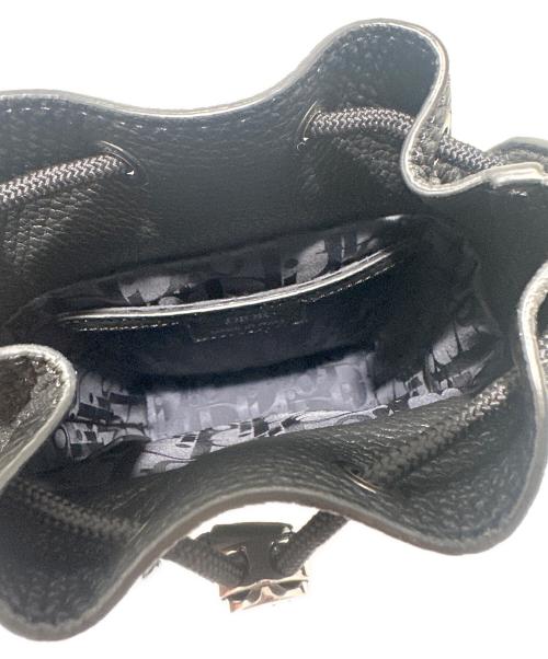 Dior（ディオール）Dior (ディオール) Mini bucket bag/ミニバケットバッグ/2LECA594ULA H00N ブラックの古着・服飾アイテム