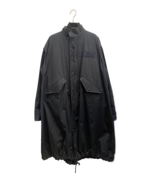 sacai（サカイ）sacai (サカイ) MA-1ドッキングモッズコート ネイビー サイズ:2の古着・服飾アイテム