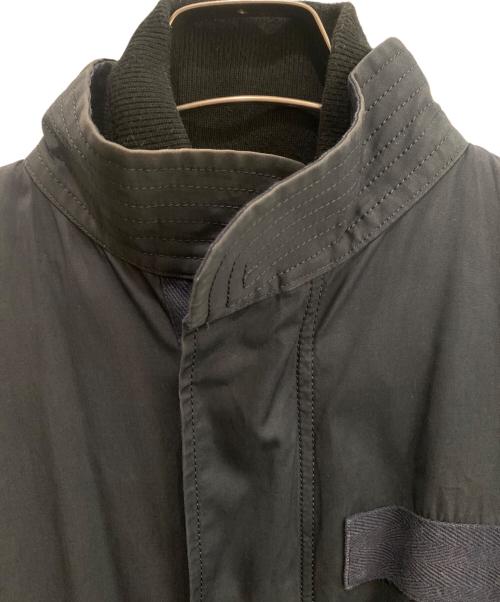 sacai（サカイ）sacai (サカイ) MA-1ドッキングモッズコート ネイビー サイズ:2の古着・服飾アイテム