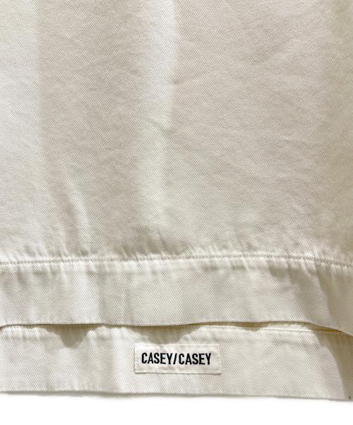 CASEY CASEY（ケーシーケーシー）CASEY CASEY (ケーシーケーシー) WORKWEAR SWEATSHIRT アイボリー サイズ:Lの古着・服飾アイテム