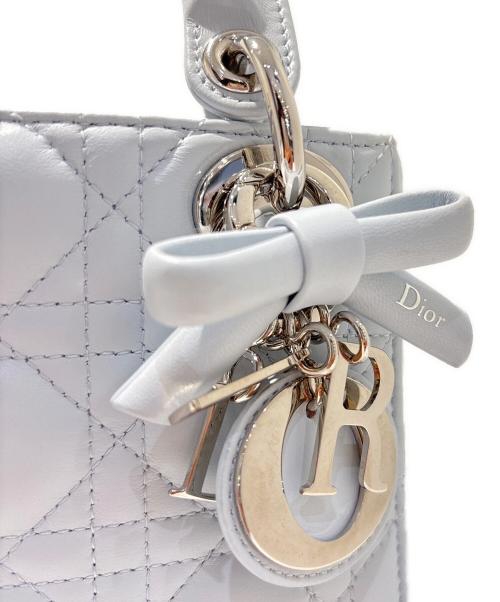 Christian Dior（クリスチャン ディオール）Christian Dior (クリスチャン ディオール) レディディオール ミニ スカイブルー サイズ:ミニの古着・服飾アイテム