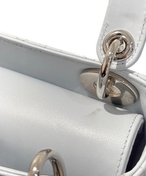 Christian Dior（クリスチャン ディオール）Christian Dior (クリスチャン ディオール) レディディオール ミニ スカイブルー サイズ:ミニの古着・服飾アイテム