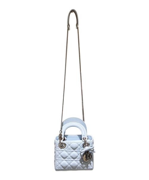 Christian Dior（クリスチャン ディオール）Christian Dior (クリスチャン ディオール) レディディオール ミニ スカイブルー サイズ:ミニの古着・服飾アイテム