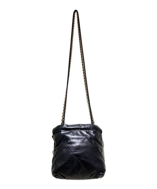 CHANEL（シャネル）CHANEL (シャネル) シャネル22ミニショルダーバッグ/CHANEL22 ブラック×ゴールド金具の古着・服飾アイテム