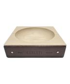 Berlutiベルルッティ）の古着「パティーヌレザーウッドトレー/Patina Leather Wooden Tray」｜ベージュ