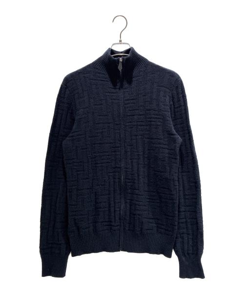 HERMES（エルメス）HERMES (エルメス) ドライバーズニット ネイビー サイズ:Mの古着・服飾アイテム