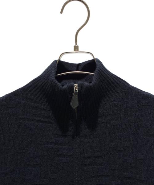 HERMES（エルメス）HERMES (エルメス) ドライバーズニット ネイビー サイズ:Mの古着・服飾アイテム
