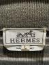 中古・古着 HERMES (エルメス) Driver's knit/ドライバーズニット ブラウン サイズ:L：55000円