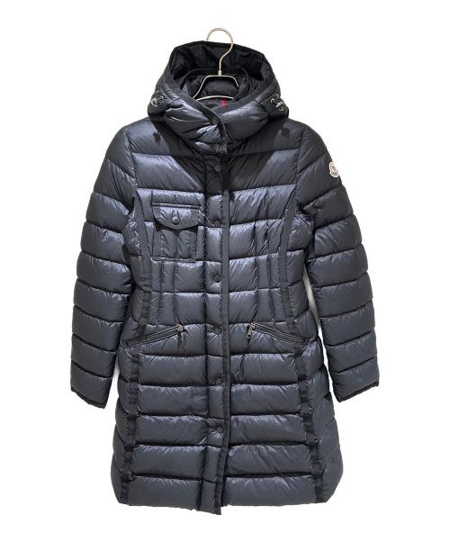 MONCLER（モンクレール）MONCLER (モンクレール) HERMINE Long Down Coat/HERMINE ダウンコート/D20934930005 53048 ネイビーの古着・服飾アイテム