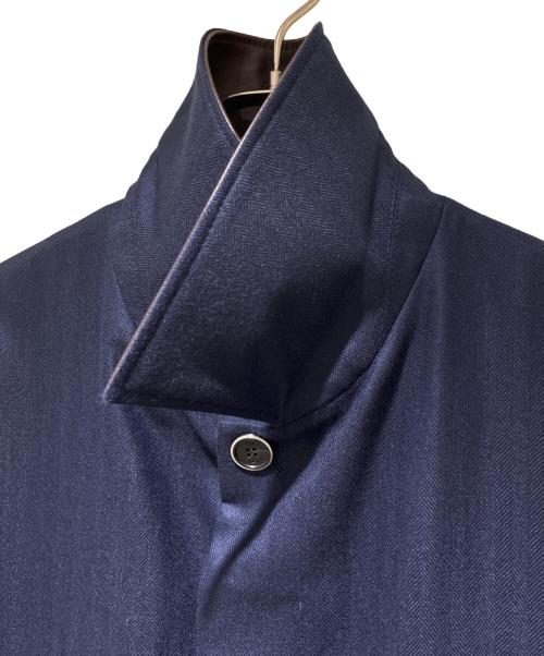 Dior（ディオール）Dior (ディオール) レザーカラーブルゾンジャケット/Colored leather blouson jacket/693C215A0133 C450 ネイビー サイズ:52の古着・服飾アイテム