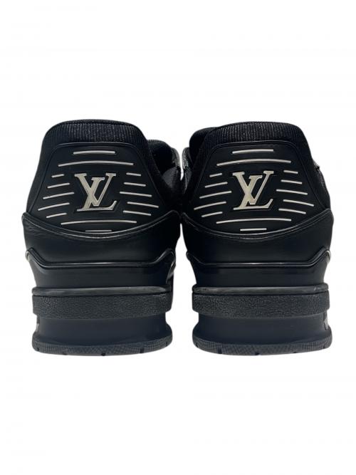 LOUIS VUITTON（ルイ ヴィトン）LOUIS VUITTON (ルイ ヴィトン) LV Trainer Sneakers/LVトレイナースニーカー/1AAREW ブラック×ホワイト サイズ:8の古着・服飾アイテム