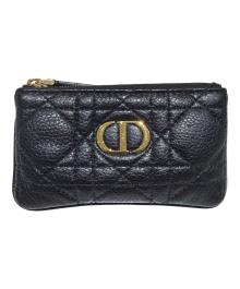 Christian Dior（クリスチャン ディオール）の古着「Dior Caro Myrte ジップキーケース/S5158UWHC_M900」｜ブラック