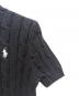 RALPH LAUREN (ラルフローレン) コットンショートスリーブセーター ブラック サイズ:S：18000円