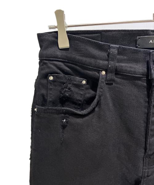 AMIRI（アミリ）AMIRI (アミリ) デニムパンツ ブラック サイズ:28の古着・服飾アイテム