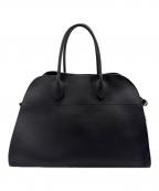 THE ROWザ ロウ）の古着「Soft Margaux 15 Bag – Leather/Soft Margaux 15 レザーバッグ/W1255L133BLPL」｜ブラック