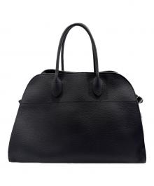 THE ROW（ザ ロウ）の古着「Soft Margaux 15 Bag – Leather/Soft Margaux 15 レザーバッグ/W1255L133BLPL」｜ブラック