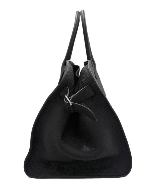 THE ROW（ザ ロウ）THE ROW (ザ ロウ) Soft Margaux 15 Bag – Leather/Soft Margaux 15 レザーバッグ/W1255L133BLPL ブラック サイズ:15の古着・服飾アイテム