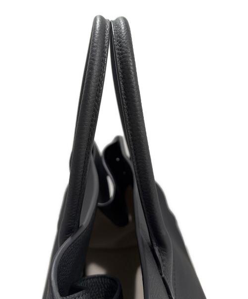THE ROW（ザ ロウ）THE ROW (ザ ロウ) Soft Margaux 15 Bag – Leather/Soft Margaux 15 レザーバッグ/W1255L133BLPL ブラック サイズ:15の古着・服飾アイテム