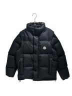 MONCLERモンクレール）の古着「Verone リバーシブルダウンジャケット」｜ブラック