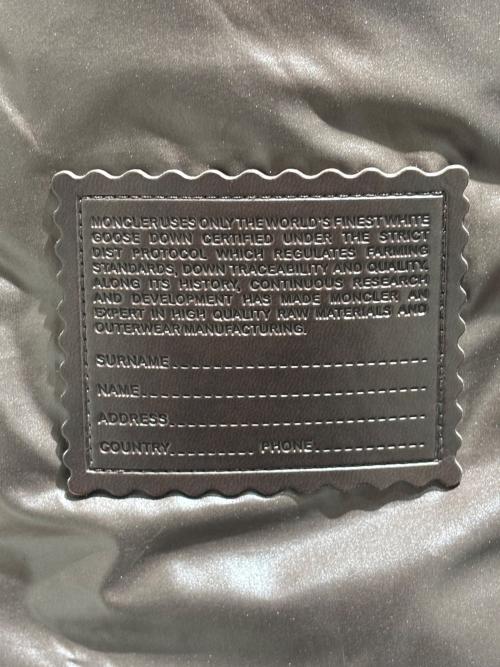 MONCLER（モンクレール）MONCLER (モンクレール) Verone リバーシブル ジャケット ブラック サイズ:2の古着・服飾アイテム