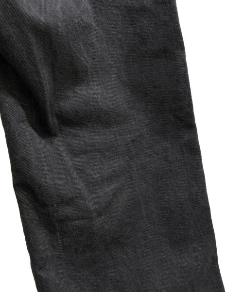 LOEWE（ロエベ）LOEWE (ロエベ) アナグラム バギーデニムパンツ ブラック サイズ:46の古着・服飾アイテム