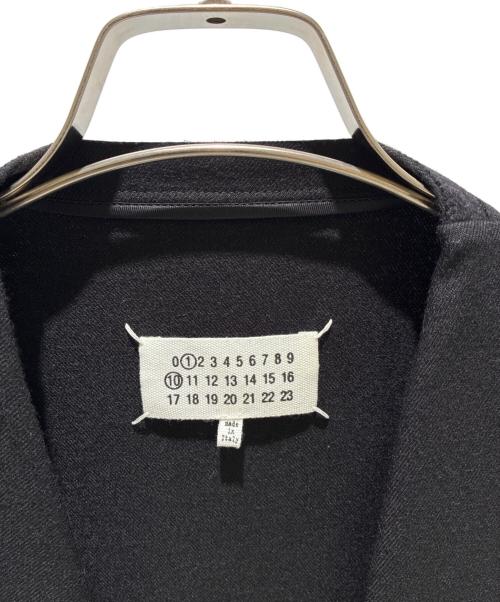 Maison Margiela（メゾンマルジェラ）Maison Margiela (メゾンマルジェラ) ノーカラージャケット/JACKET /S50BN0318 S47782 900 ブラック サイズ:52の古着・服飾アイテム