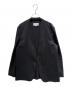 Maison Margiela（メゾンマルジェラ）の古着「ノーカラージャケット/JACKET /S50BN0318 S47782 900」｜ブラック
