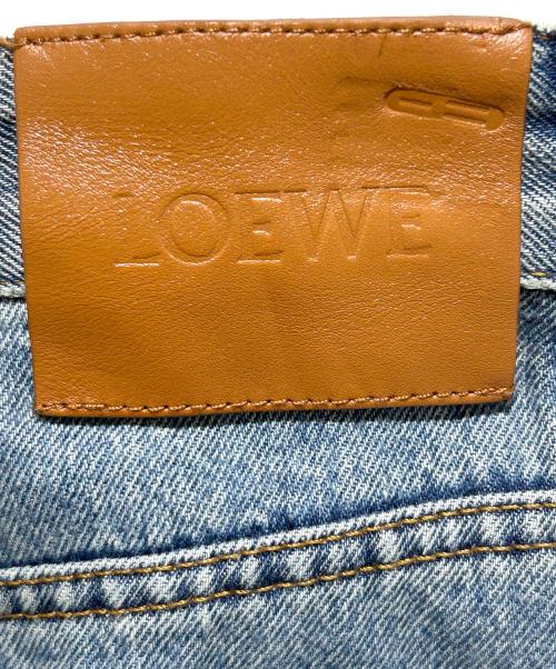 LOEWE（ロエベ）LOEWE (ロエベ) Anagram Baggy Jeans/アナグラムバギーデニム/H526Y11W59 インディゴ サイズ:46の古着・服飾アイテム