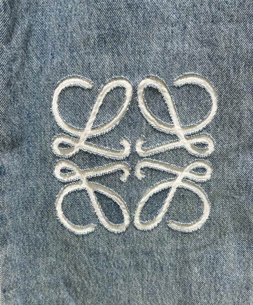 LOEWE（ロエベ）LOEWE (ロエベ) Anagram Baggy Jeans/アナグラムバギーデニム/H526Y11W59 インディゴ サイズ:46の古着・服飾アイテム