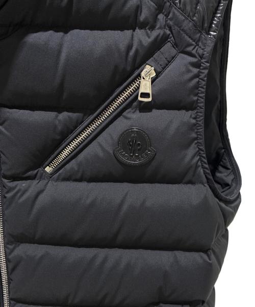 MONCLER（モンクレール）MONCLER (モンクレール) OLONNE ダウンベスト ブラック サイズ:3の古着・服飾アイテム