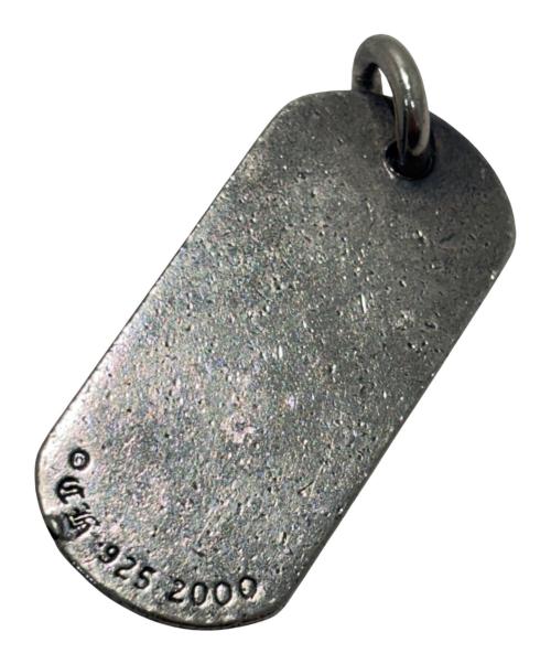 CHROME HEARTS（クロムハーツ）CHROME HEARTS (クロムハーツ) レイズドスタードッグタグ/RAISED STAR DOGTAG シルバーの古着・服飾アイテム