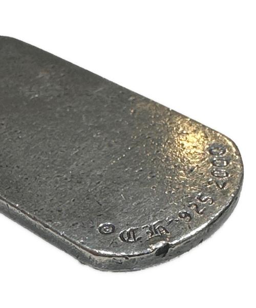 CHROME HEARTS（クロムハーツ）CHROME HEARTS (クロムハーツ) レイズドスタードッグタグ/RAISED STAR DOGTAG シルバーの古着・服飾アイテム