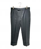 Thom Browneトムブラウン）の古着「Classic Twill Back-Strap Trousers/クラシック ツイル バックストラップ トラウザー/MTC001A 00626025」｜グレー