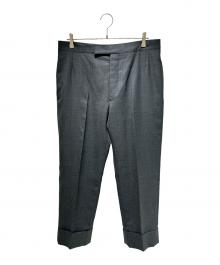 Thom Browne（トムブラウン）の古着「Classic Twill Back-Strap Trousers/クラシック ツイル バックストラップ トラウザー/MTC001A 00626025」｜グレー