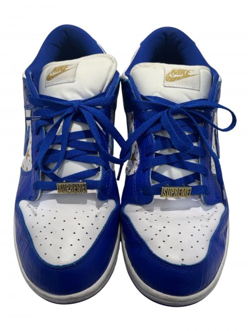 NIKE（ナイキ）NIKE (ナイキ) SUPREME (シュプリーム) SB Dunk Low OG QS Gold Stars ブルー サイズ:UK10の古着・服飾アイテム